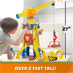 Rubble & Crew Bark Yard Crane Tower Battery Operated