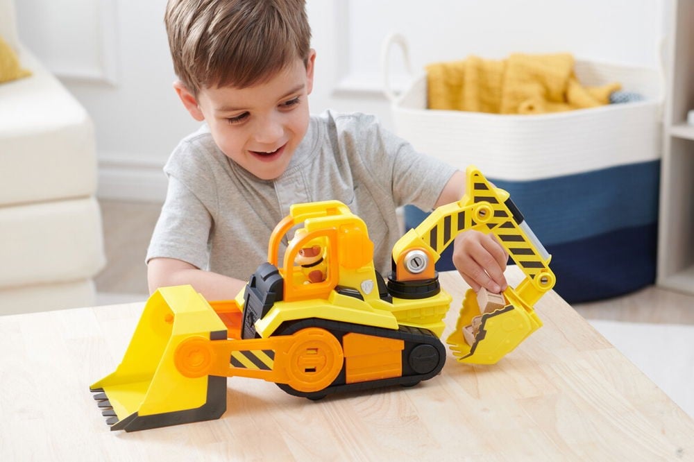 Rubble & Crew Deluxe Buldozer Vehicle Rubble Battery Operated