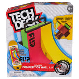 Tech Deck X-Connect Flip Competition Wall 2.0 Fingerboard Skatepark Playset with Ramps