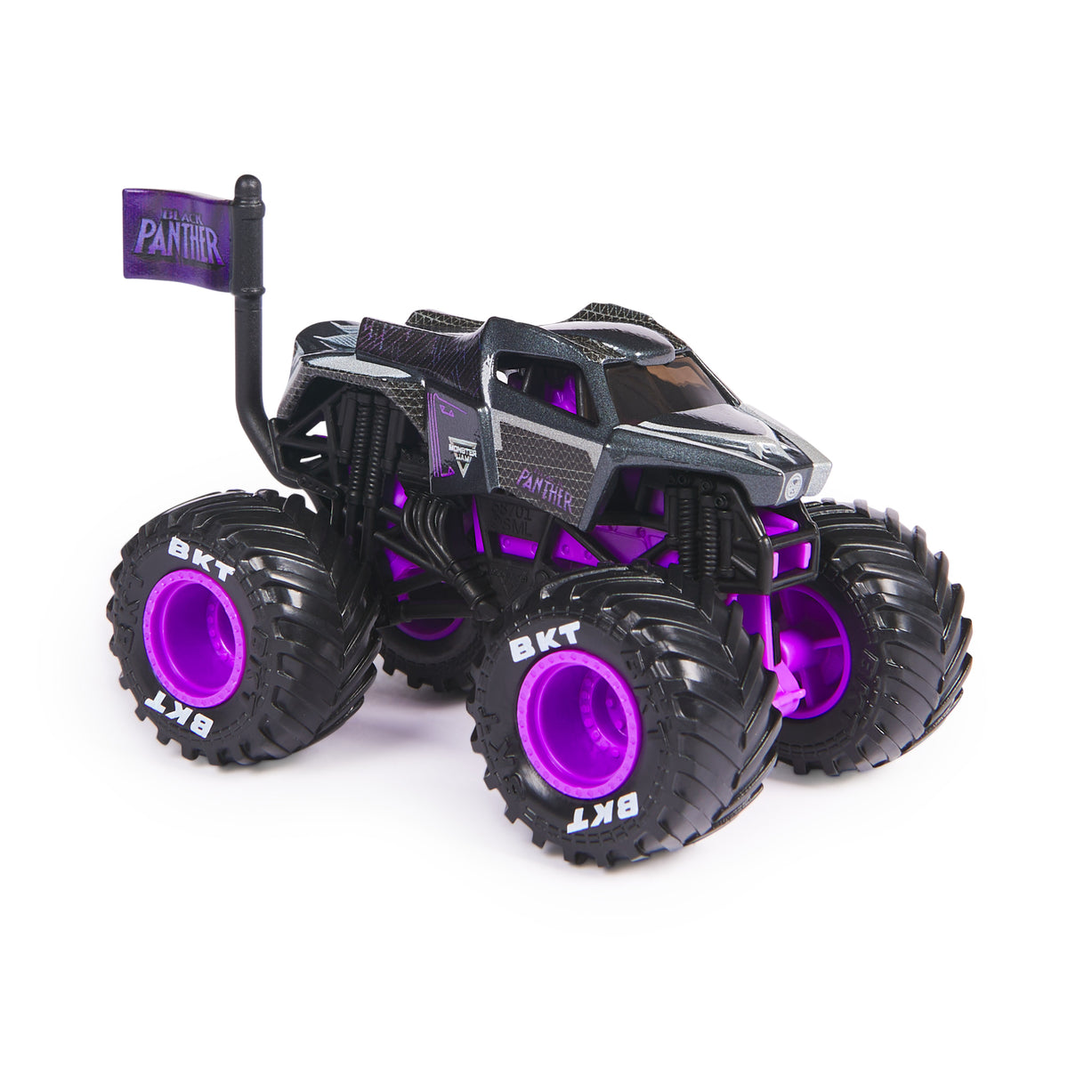 Monster Jam Marvel 1:64 Scale Die-Cast Monster Truck - Assorted Superhero Designs Kids Toy
