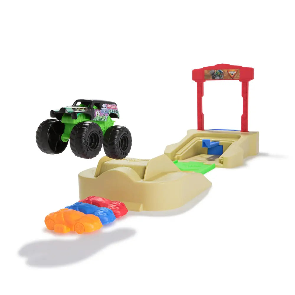 Monster Jam 1:72 Value Truck Stunt Playset Asst