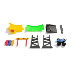 Monster Jam 1:72 Value Truck Stunt Playset Asst