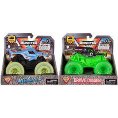 Monster Jam 1:43 Value Truck LightUp Wheels 2Asst