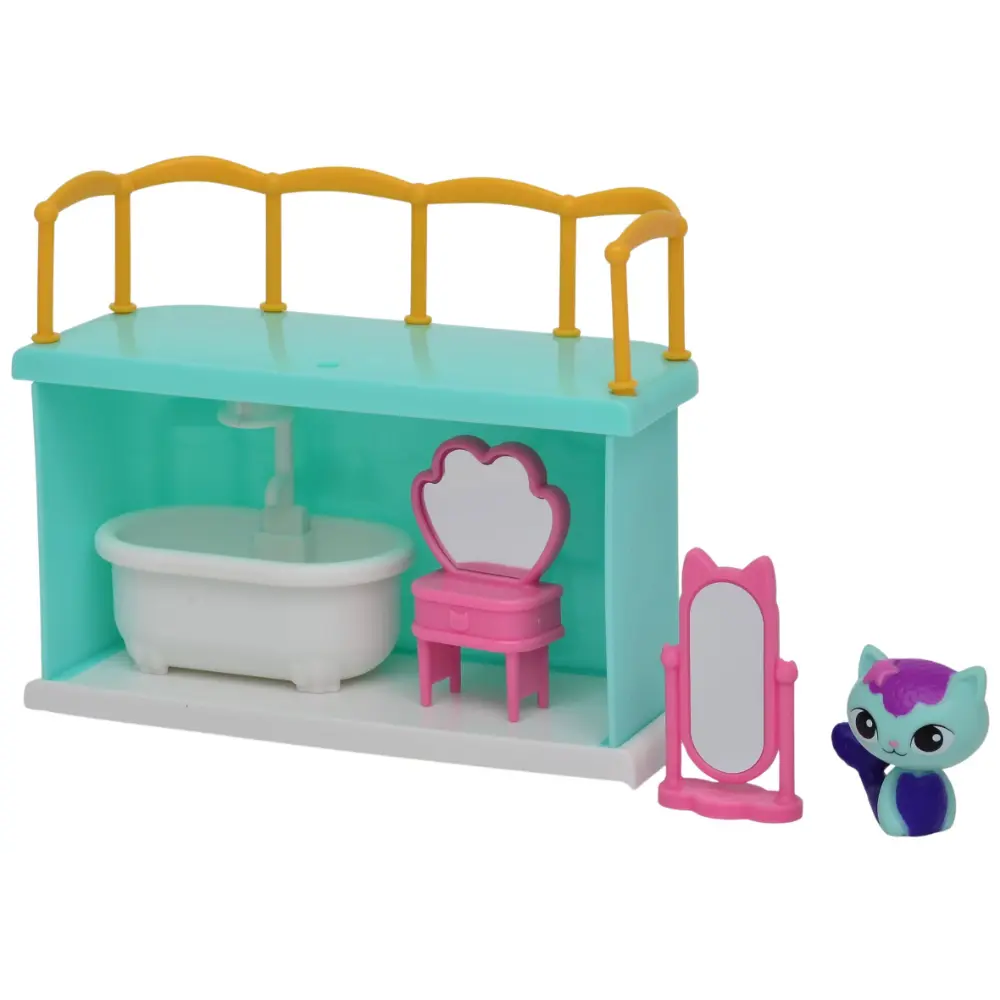 Gabby’s Dollhouse Mini Room Playset Value Pack