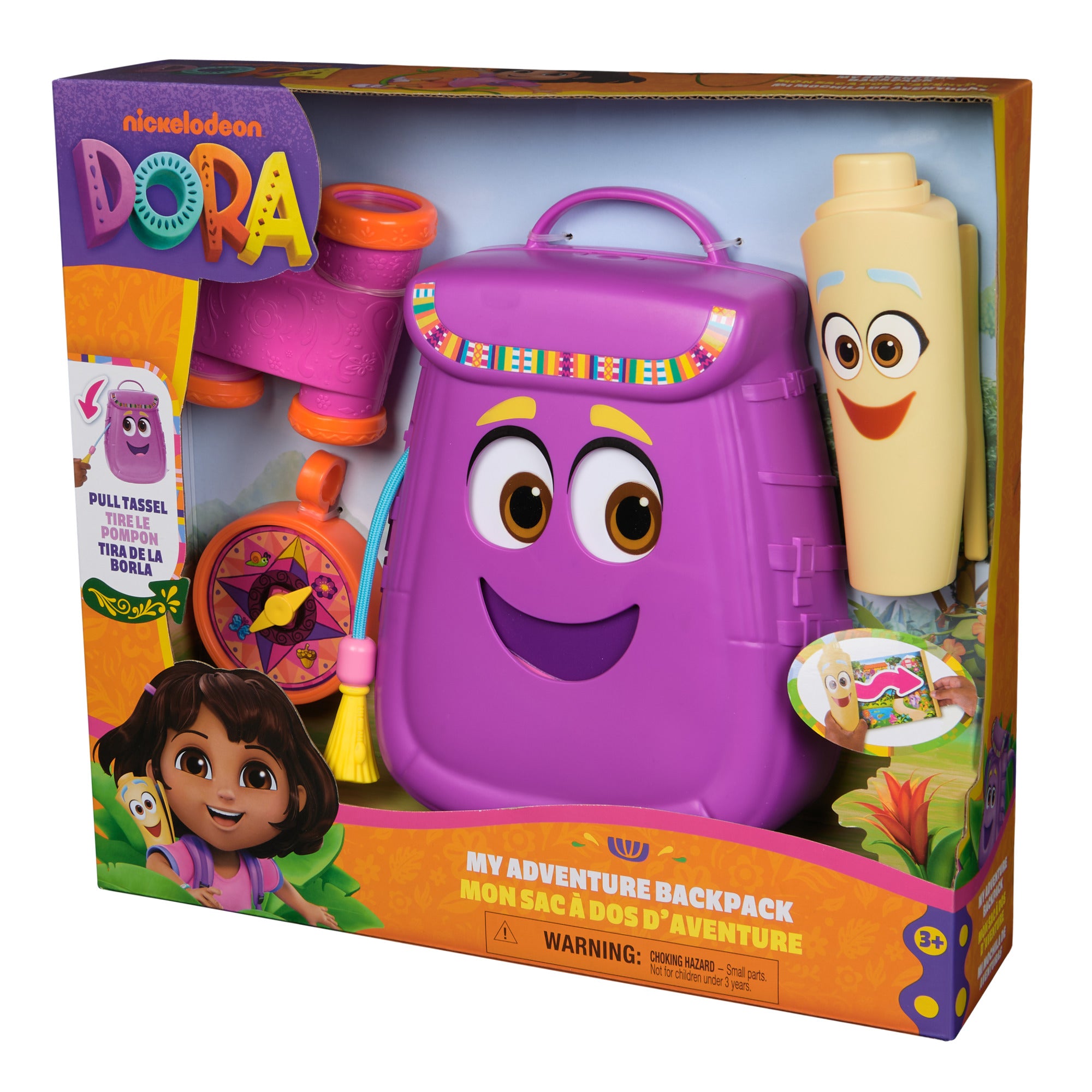 Dora the Explorer Backpack Toy Play Set