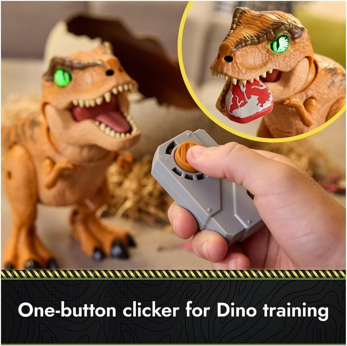 Primal Hatch Interactive Hatching Dino Battery Operated