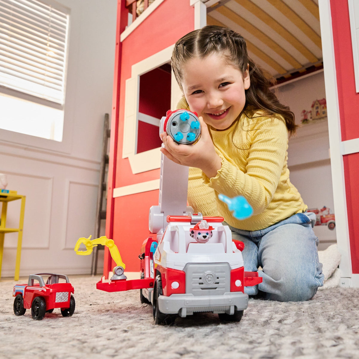 Paw Patrol Fire Rescue Deluxe Fire Truck with Lights & Sounds