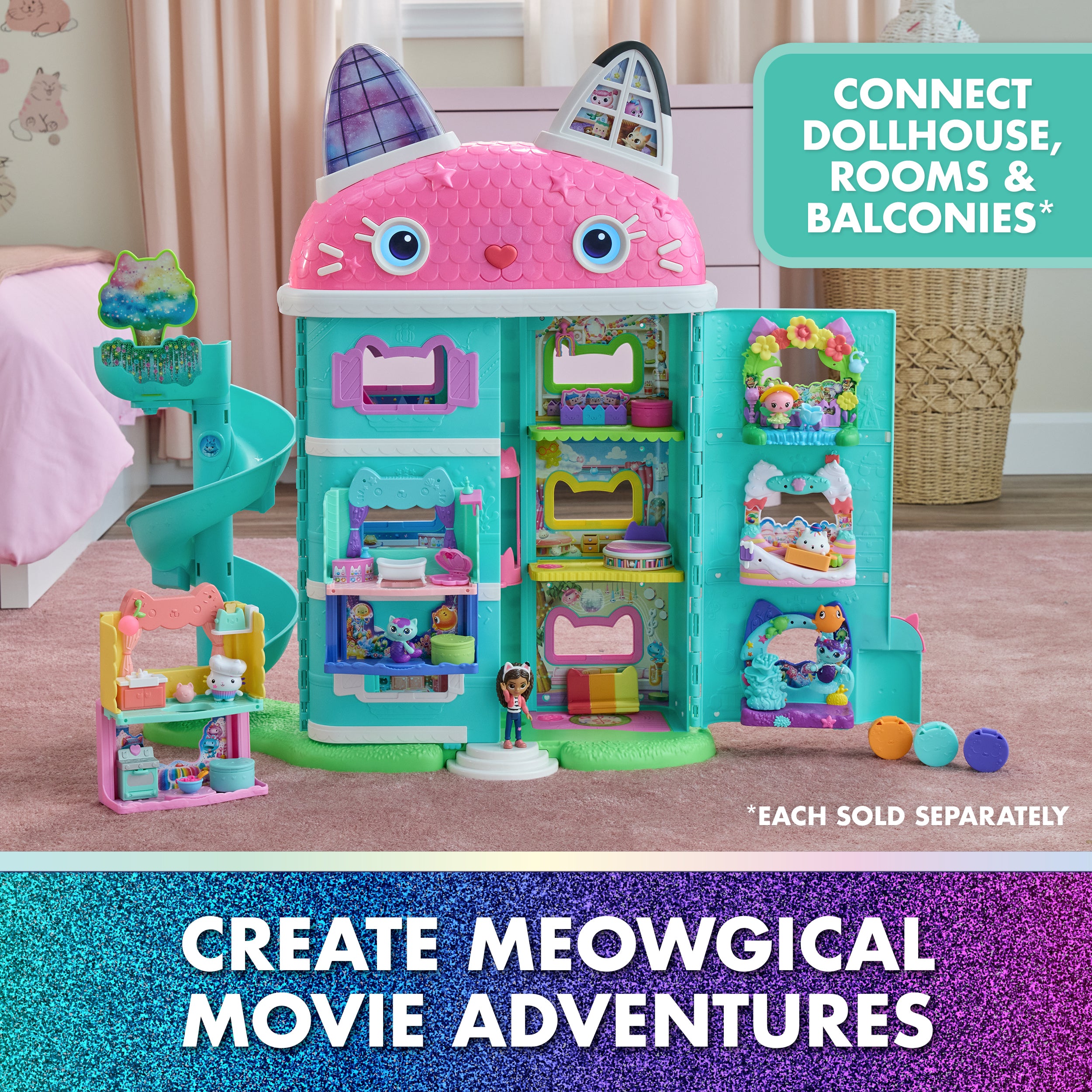 Gabbys Doll House Movie Cat-Venture Crew Pack