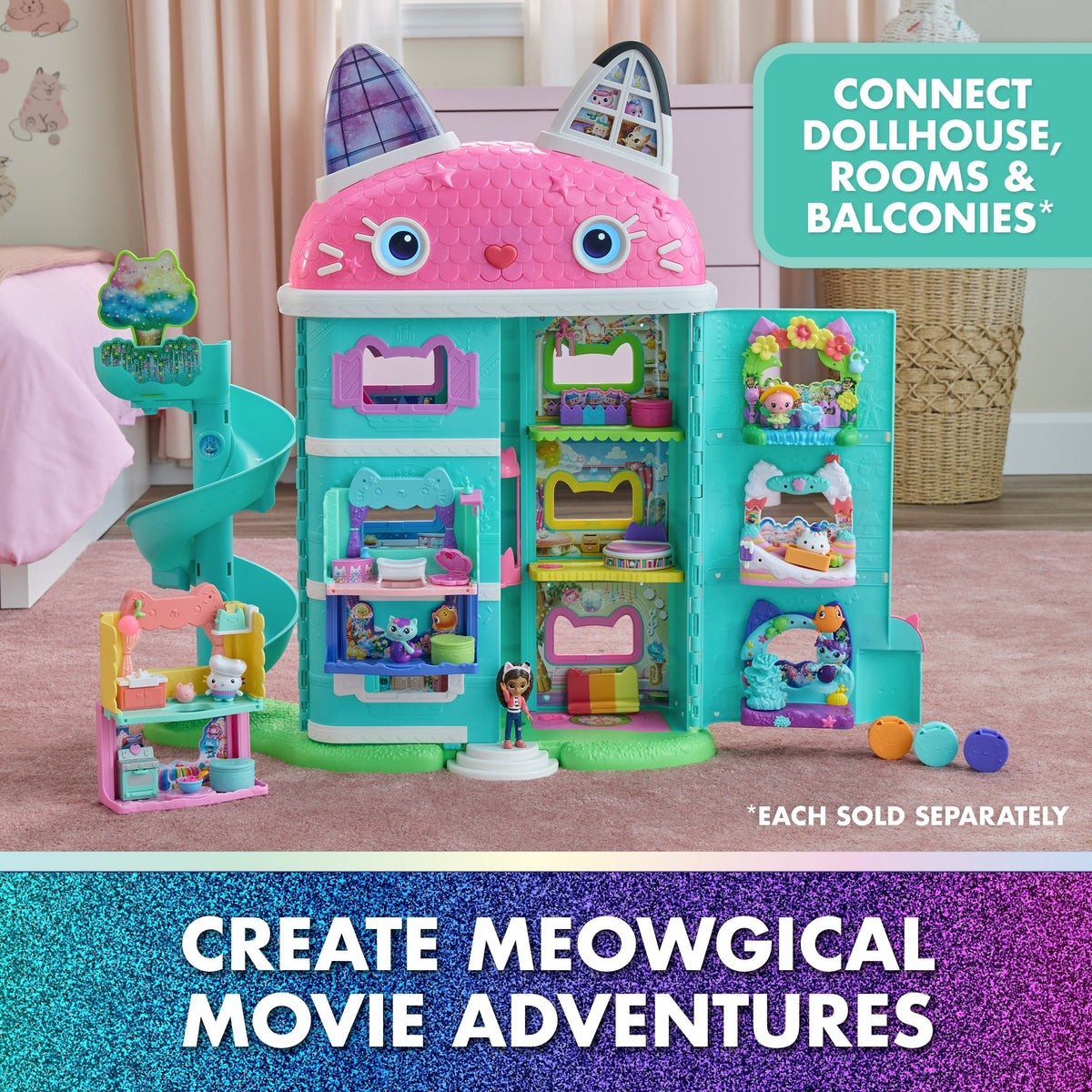 Gabby's Doll House Movie Cat-Venture Crew Pack