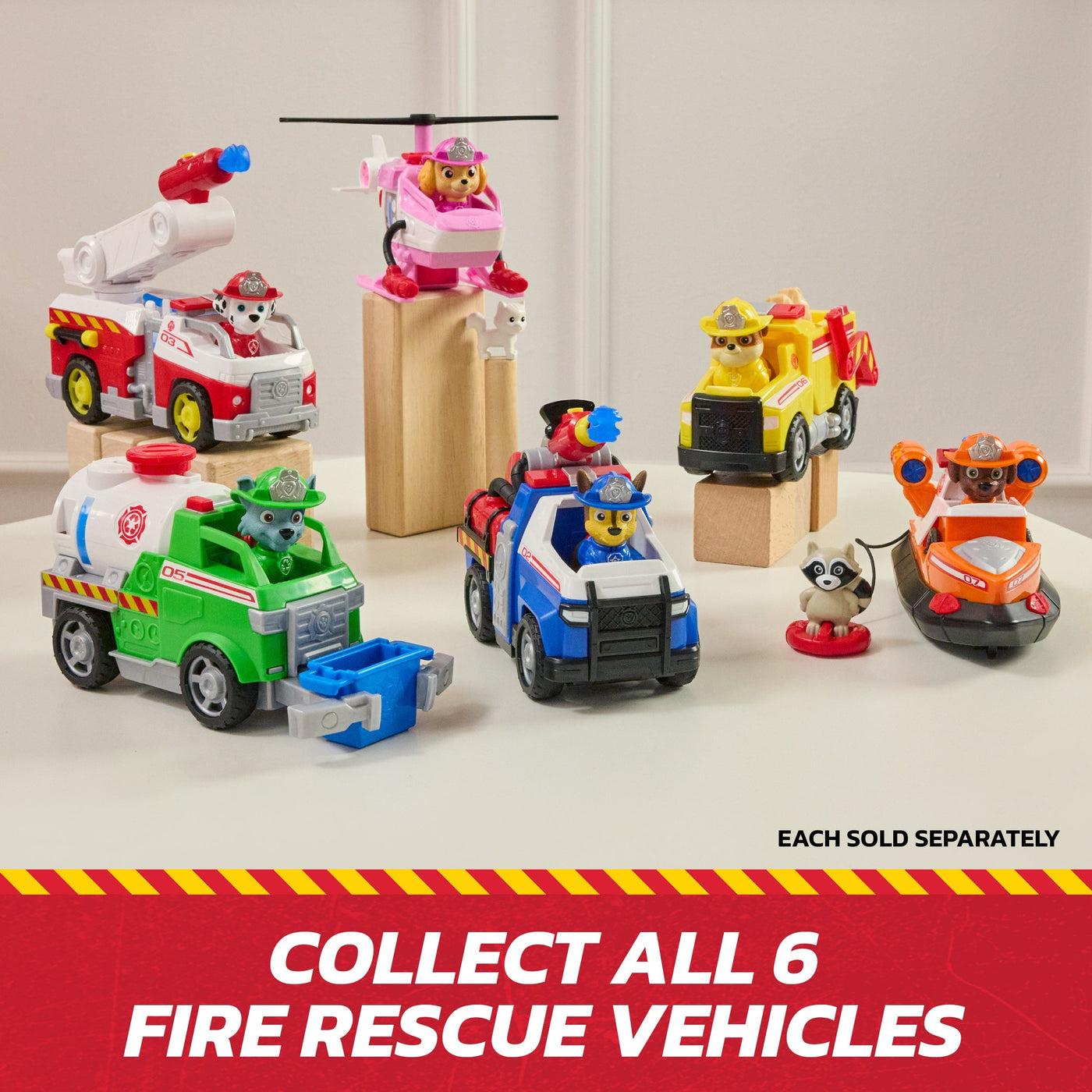 Paw Patrol Fire Rescue Large Vehicle Assortment