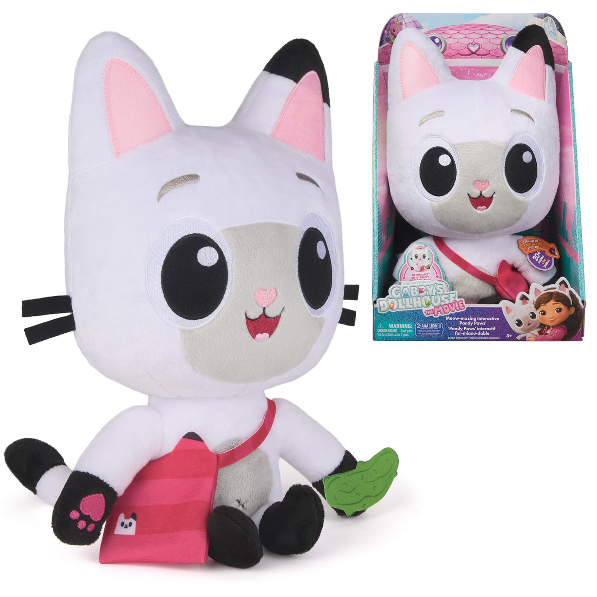 Gabby's Doll House Movie Feature Plush Battery Operated