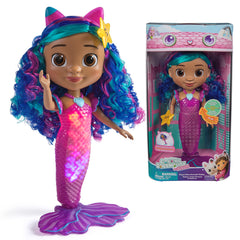 Gabby's Dollhouse Movie Sing & Shine Mermaid Doll W/Sounds
