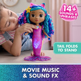 Gabby's Dollhouse Movie Sing & Shine Mermaid Doll W/Sounds