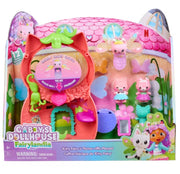 Gabby's Dollhouse Flutter Kitty Fairy Playset with Exclusive Fairy Ring Set for Kids