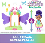 Gabby's Dollhouse Fairy Magic Reveal Playset with 15cm Gabby Doll & Accessories