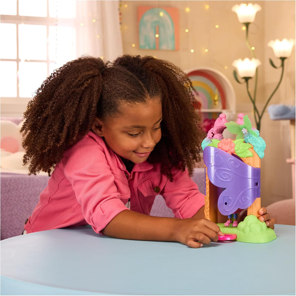 Gabby's Dollhouse Fairy Magic Reveal Playset with 15cm Gabby Doll & Accessories