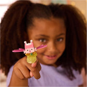 Gabby's Dollhouse Fairylandia Baby Box Fairy Ring Figure with Fluttering Wings and Display Stand Kids Toys