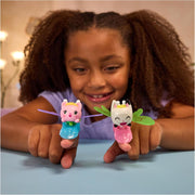 Gabby's Dollhouse Fairylandia Baby Box Fairy Ring Figure with Fluttering Wings and Display Stand Kids Toys