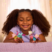 Gabby's Dollhouse Fairylandia Baby Box Fairy Ring Figure with Fluttering Wings and Display Stand Kids Toys