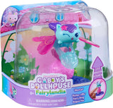 Gabby's Dollhouse Fairylandia Baby Box Fairy Ring Figure with Fluttering Wings and Display Stand Kids Toys