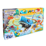 Monster Jam Mini Jams Megalodon vs Squid Takedown Playset