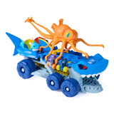 Monster Jam Mini Jams Megalodon vs Squid Takedown Playset