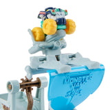 Monster Jam Mini Jams Megalodon Blaster Playset - Mini Monster Truck Launcher Toy