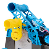 Monster Jam Monster Motors Rev-Up Raceway Playset - 1:64 Scale Monster Truck Racing Track Toy