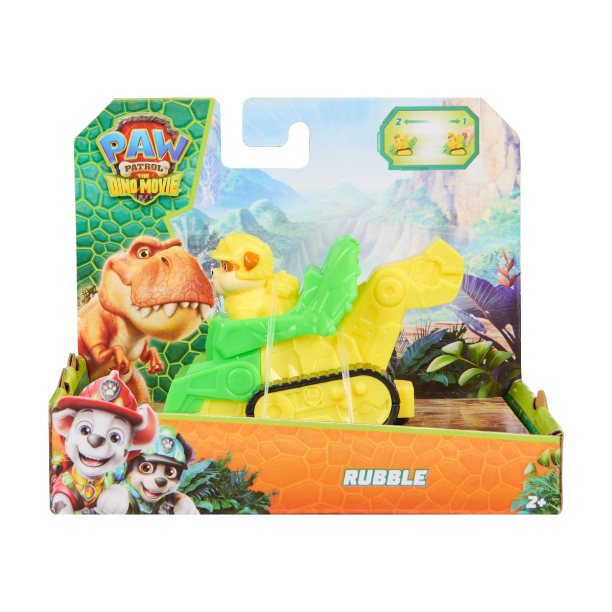 Paw Patrol Movie 3 Dino Mini Vehicle Themed Rescue Toy, Assorted (Random selection) - Sold per piece