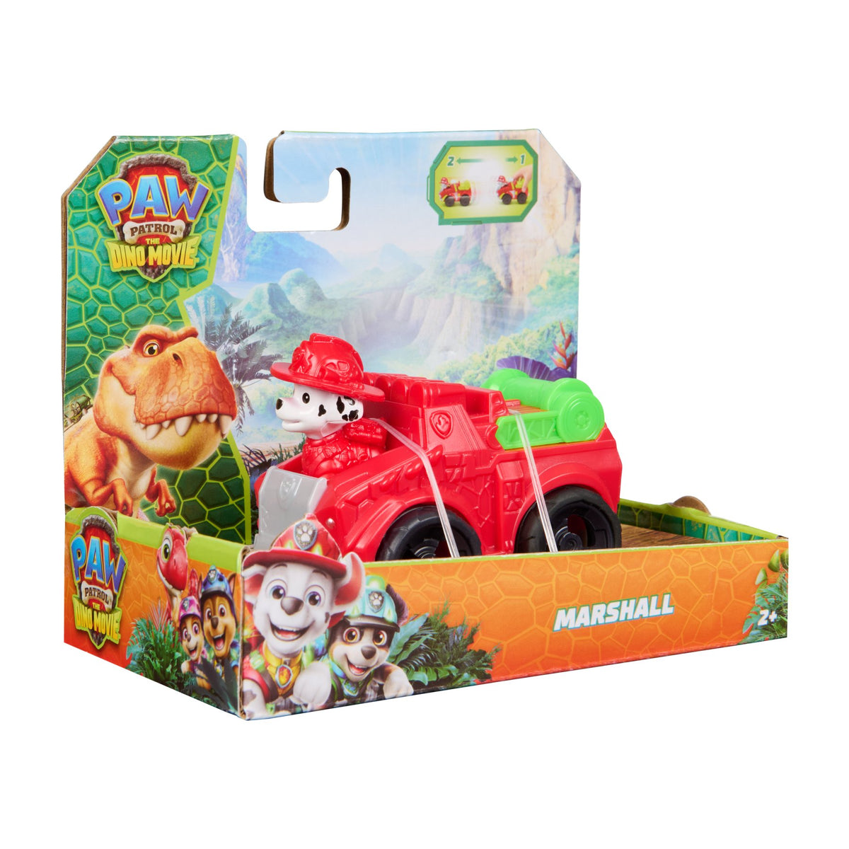 Paw Patrol Movie 3 Dino Mini Vehicle Themed Rescue Toy, Assorted (Random selection) - Sold per piece