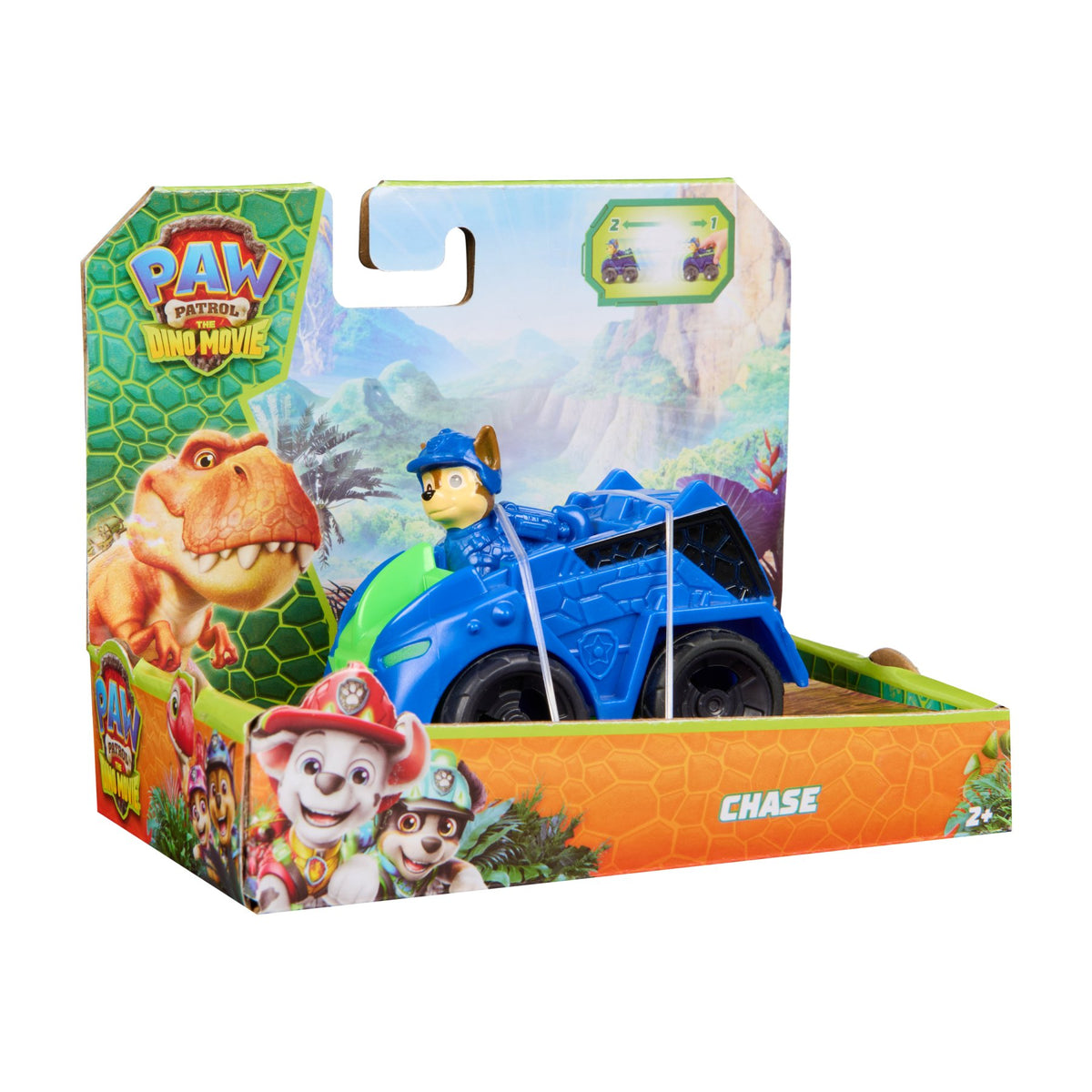 Paw Patrol Movie 3 Dino Mini Vehicle Themed Rescue Toy, Assorted (Random selection) - Sold per piece