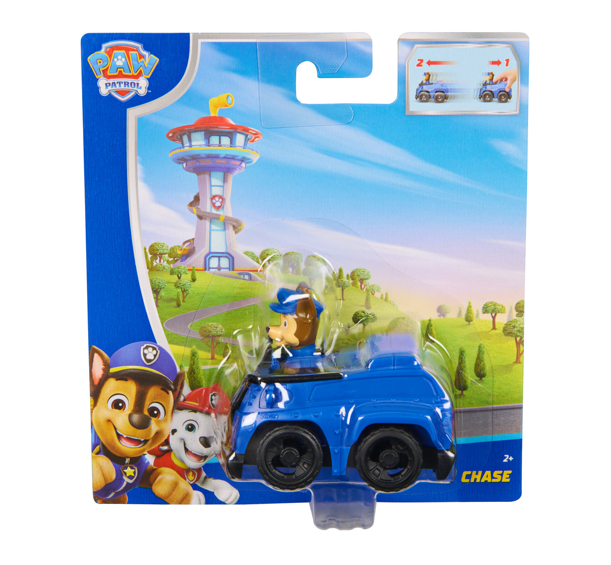 Paw Patrol Pull-Back 3.5-Inch Mini Rescue Vehicle Toy – Assorted Figure (Random Selection) - Sold per piece