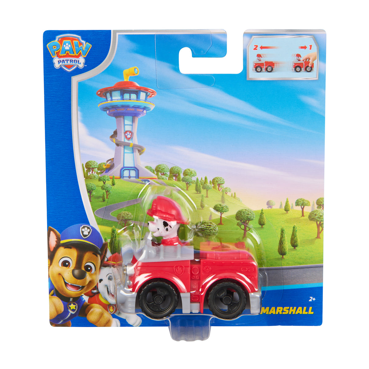 Paw Patrol Pull-Back 3.5-Inch Mini Rescue Vehicle Toy – Assorted Figure (Random Selection) - Sold per piece