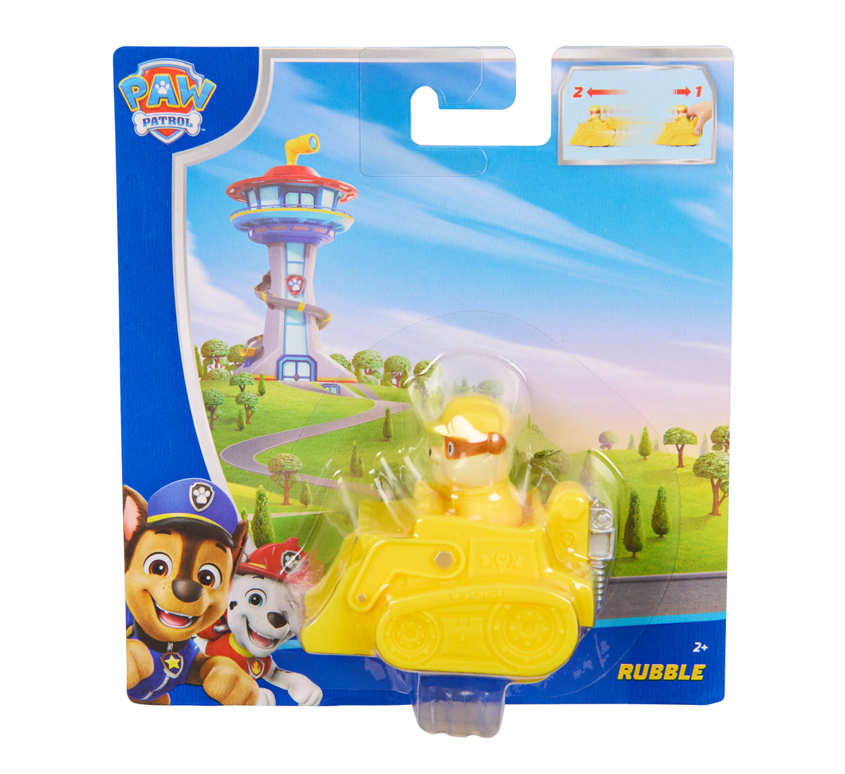 Paw Patrol Pull-Back 3.5-Inch Mini Rescue Vehicle Toy – Assorted Figure (Random Selection) - Sold per piece