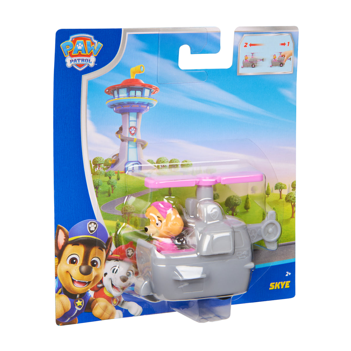 Paw Patrol Pull-Back 3.5-Inch Mini Rescue Vehicle Toy – Assorted Figure (Random Selection) - Sold per piece