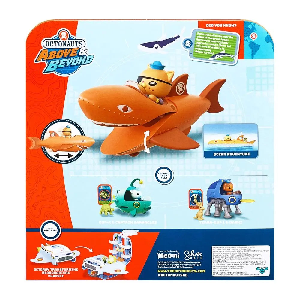 OCTONAUTS FIGURE & VEHICLE GUP-B & KWAZI