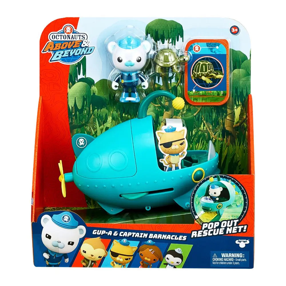 Octonauts Figure & Vehicle Gup-A & Barnacles S1