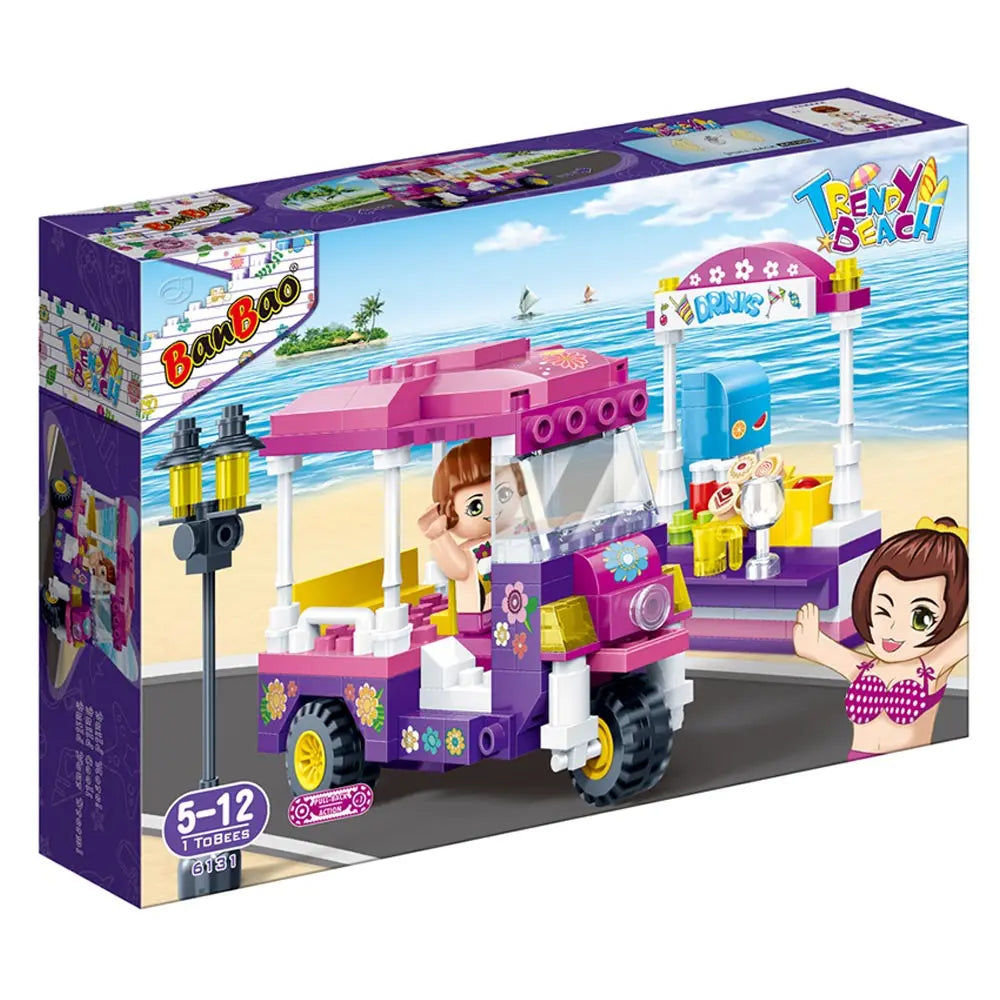 Banbao Trendy Beach 168Pcs 6131