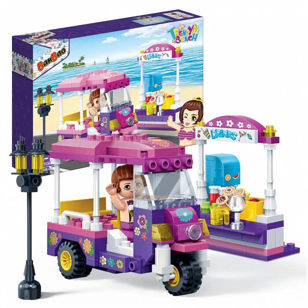 Banbao Trendy Beach 168Pcs 6131