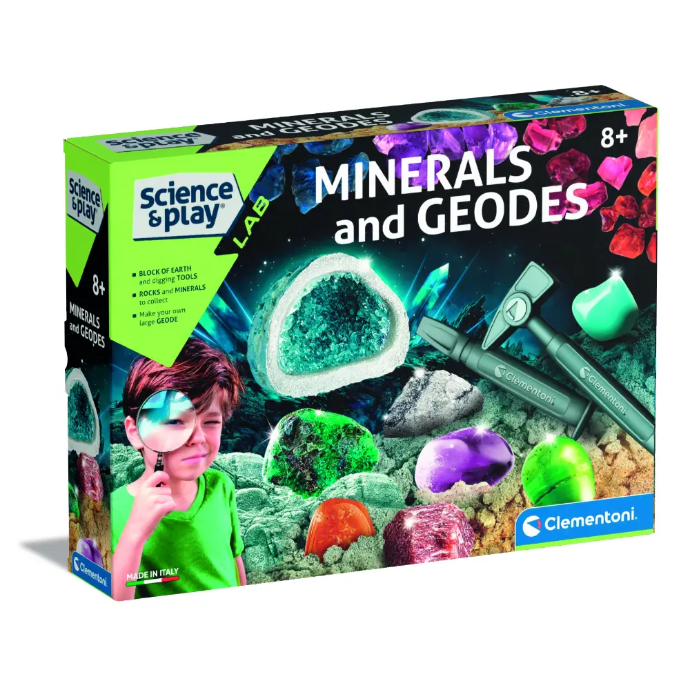 Clementoni Minerals and Geodes
