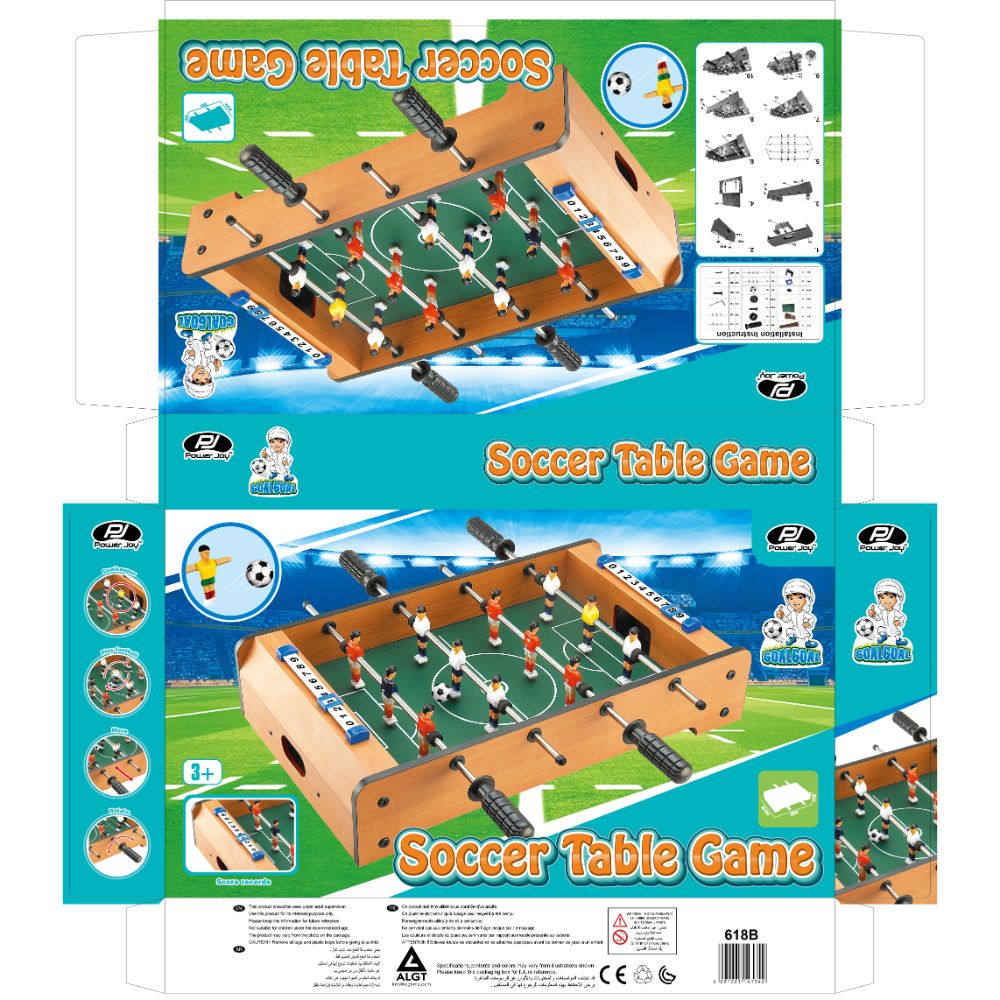 Power Joy Goalgoal Soccer Table Game 50x30.5x10