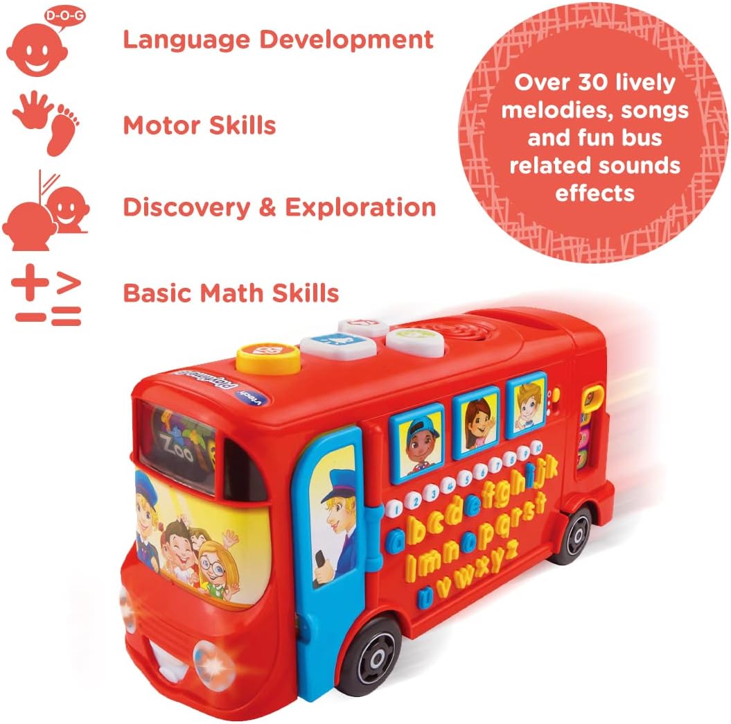 VTech Playtime Bus With Phonics Educational Toys