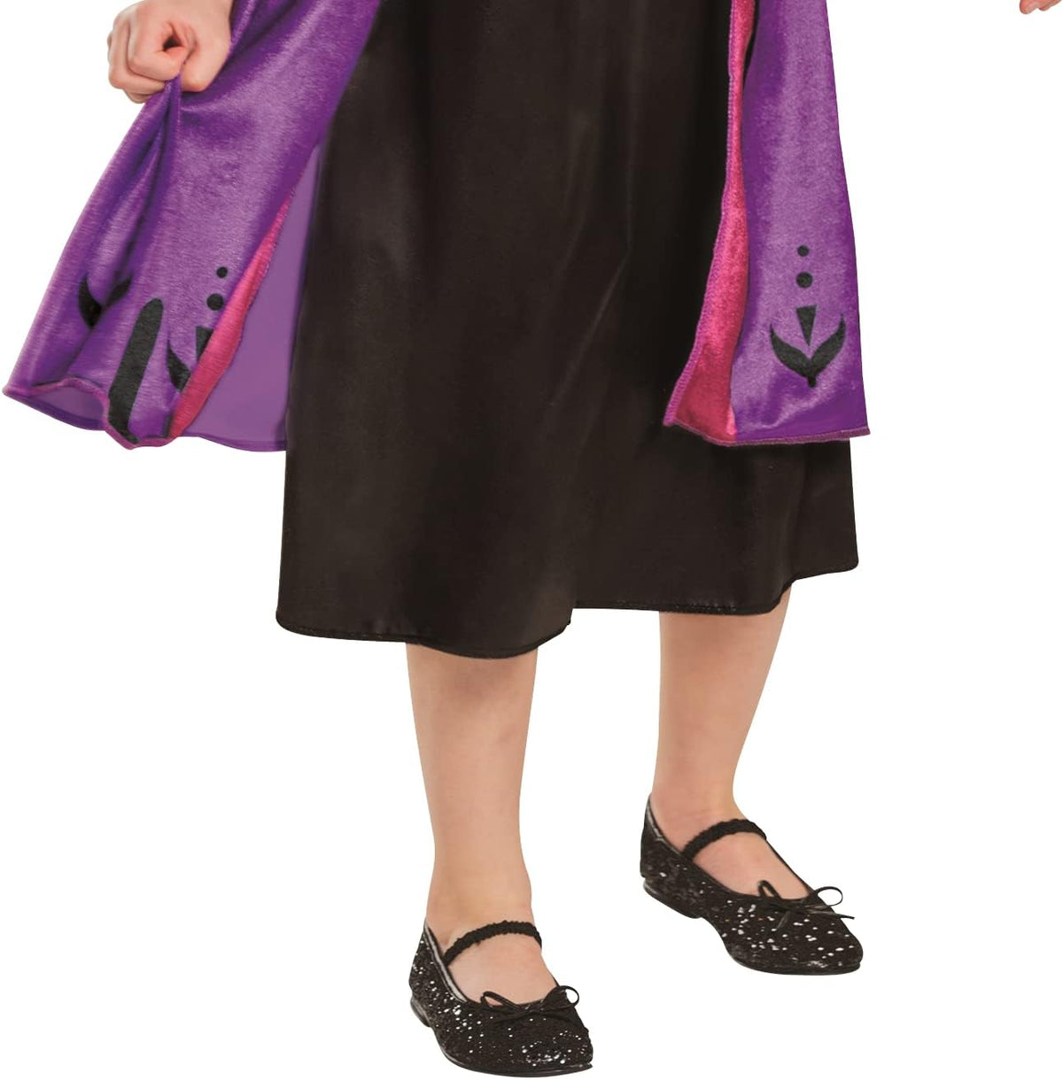 Disney Frozen Anna Classic Costume for Girls Dress Outfit, 3–4 Years
