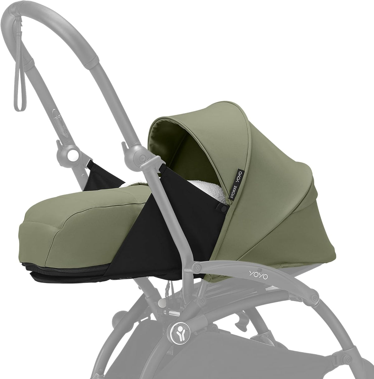 Stokke YOYO 0+ Newborn Pack - Color Olive, Requires YOYO Stroller Frame (Sold Separately)