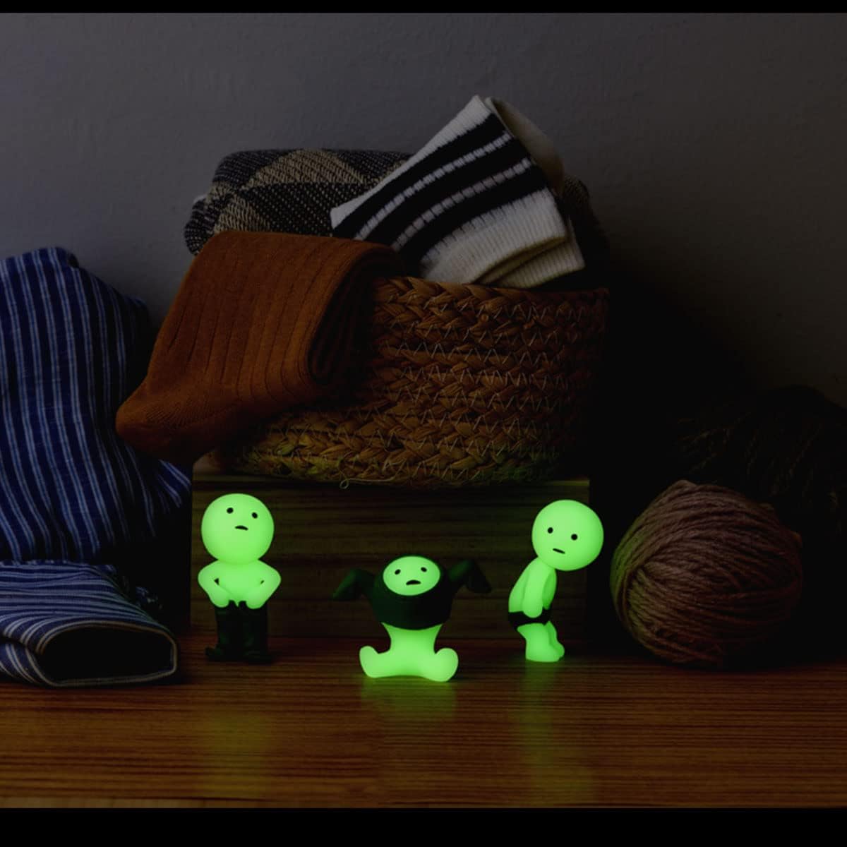 Smiski Glow In The Dark Dressing Series Collectible Toys