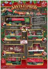 Christmas Santa Express Light Train Battery Operated
