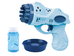 Power Joy 12-Hole Multi-Bubble Gun Battery-Operated Toy - Assorted Colors
