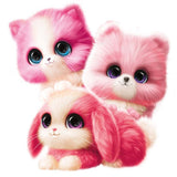 Scruff A Luvs Pet Single Pack Pink Plush Toys