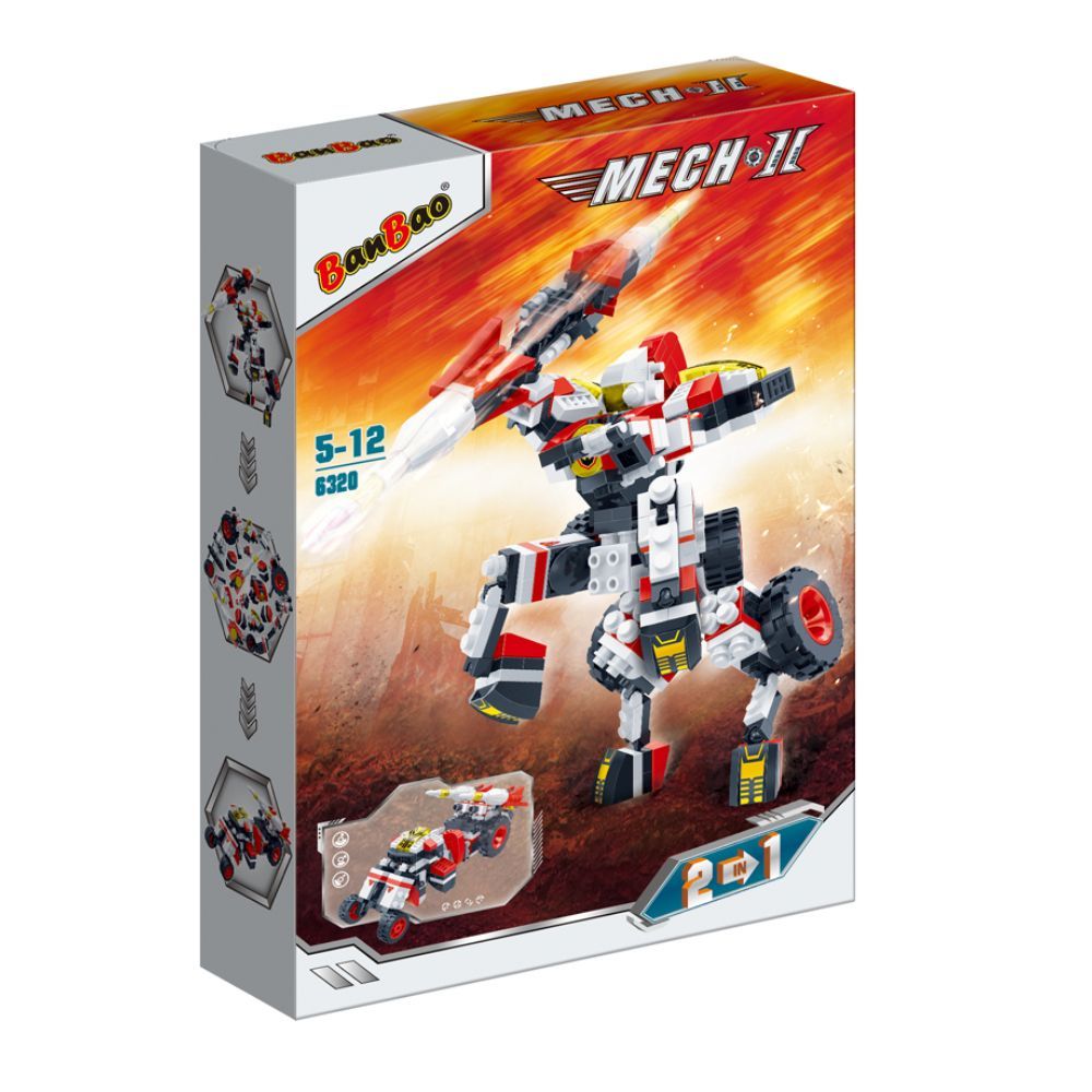 Banbao Mech Ii  2-in-1 Building Set Toys