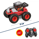 Hot Wheels RC Monster Truck Bone Shaker Battery Operated